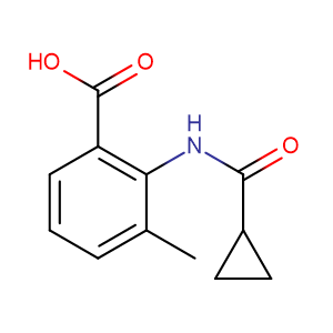 2-[(Cyclopropylcarbonyl)amino]-3-methylbenzoic Acid,CAS No. 926249-10-7.