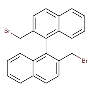 (1S)-2,2'-bis(bromomethyl)-1,1'-Binaphthalene,CAS No. 37803-02-4.