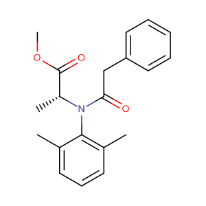 N-(2,6-dimethylphenyl)-N-(2-phenylacetyl)-D-Alanine methyl ester,CAS No. 98243-83-5.