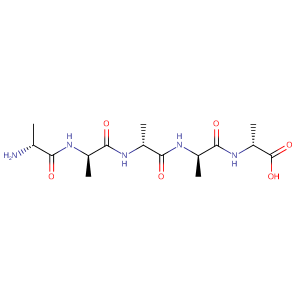 D-alanyl-D-alanyl-D-alanyl-D-alanyl-D-Alanine,CAS No. 10491-09-5.