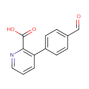 3-(4-Formylphenyl)picolinic acid,CAS No. 1261972-92-2.
