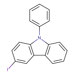 3-iodo-9-phenyl-9H-carbazole,CAS No. 502161-03-7.